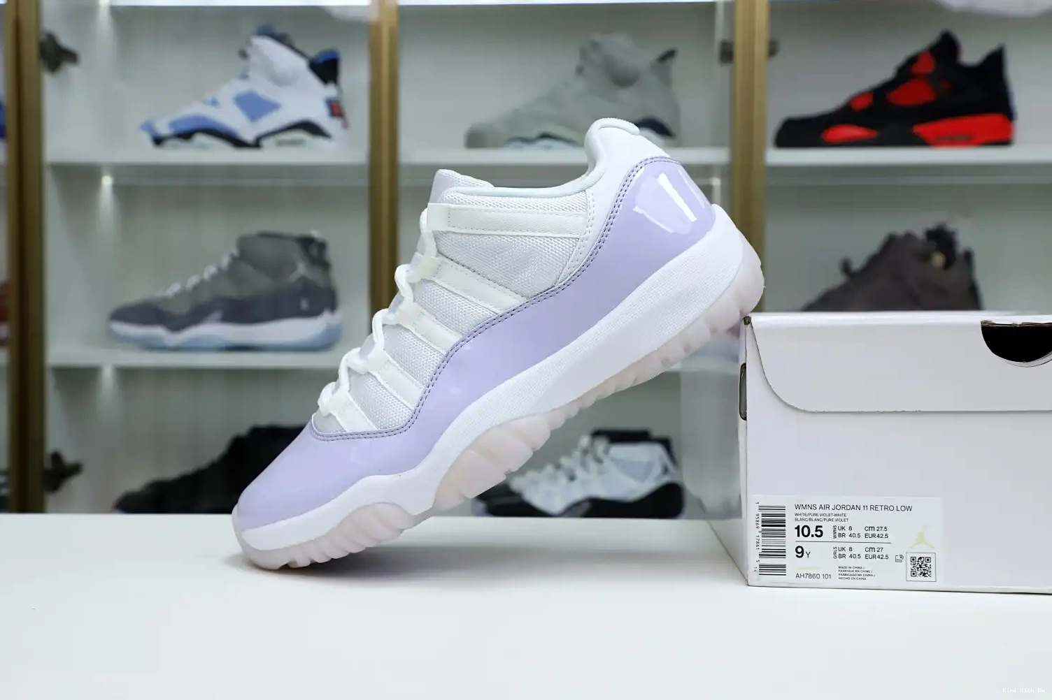 PURE VIOLET AIR LOW 11 Kimikick JORDAN 0426